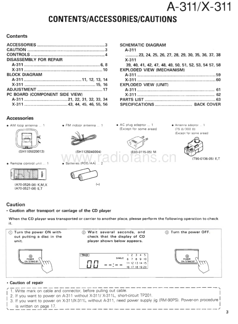 Kenwood-X-311-L-Service-Manual电路原理图.pdf_第3页