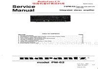 Marantz-PM-62-Service-Manual电路原理图.pdf