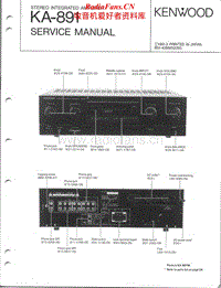 Kenwood-KA-891-Service-Manual电路原理图.pdf