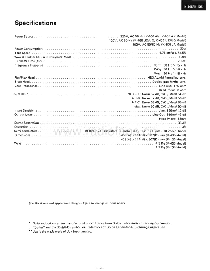 Luxman-K-406-K-106-Service-Manual(1)电路原理图.pdf_第3页