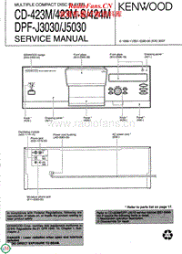 Kenwood-DPFJ-5030-Service-Manual(1)电路原理图.pdf