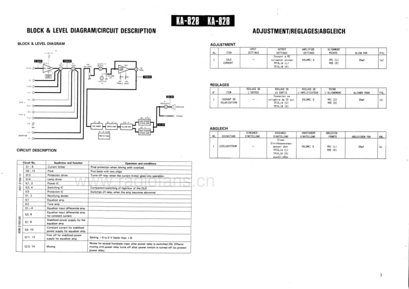 Kenwood-KA-828-Service-Manual电路原理图.pdf_第3页