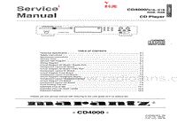 Marantz-CD-4000-Service-Manual电路原理图.pdf