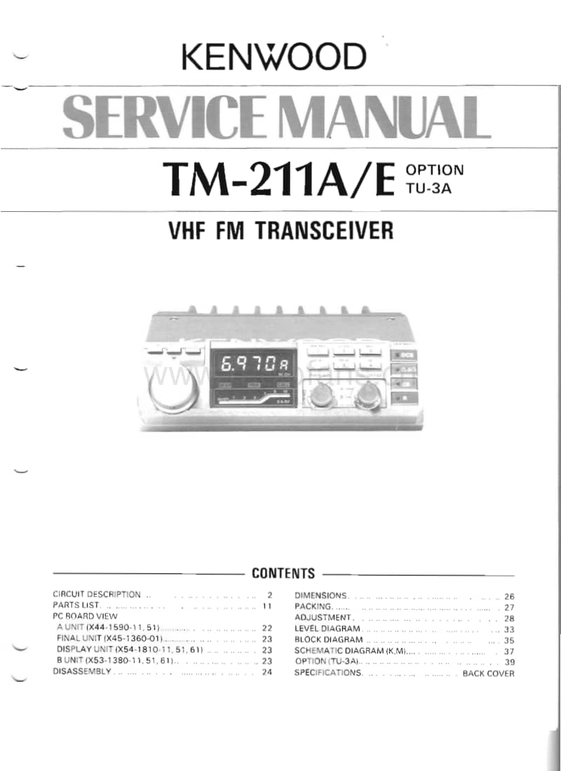 Kenwood-TM-211-A-Service-Manual电路原理图.pdf_第1页
