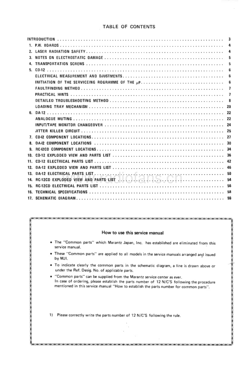 Marantz-CD-12-Service-Manual电路原理图.pdf_第3页