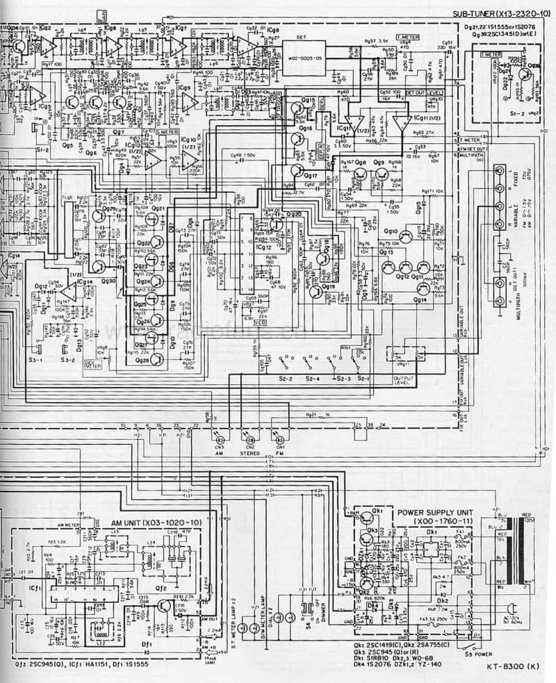 Kenwood-KT-8300-Schematic-2电路原理图.pdf_第2页
