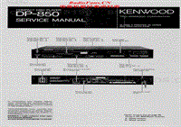 Kenwood-DP-850-Service-Manual电路原理图.pdf