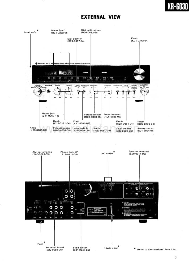 Kenwood-KR-6030-Service-Manual电路原理图.pdf_第3页