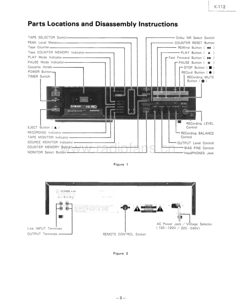 Luxman-K-112-Service-Manual电路原理图.pdf_第3页