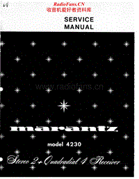 Marantz-4230-Service-Manual电路原理图.pdf