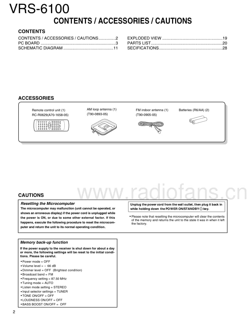 Kenwood-VRS-6100-Service-Manual电路原理图.pdf_第2页