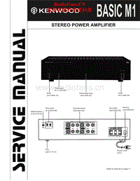 Kenwood-Basic-M-1-Service-Manual电路原理图.pdf
