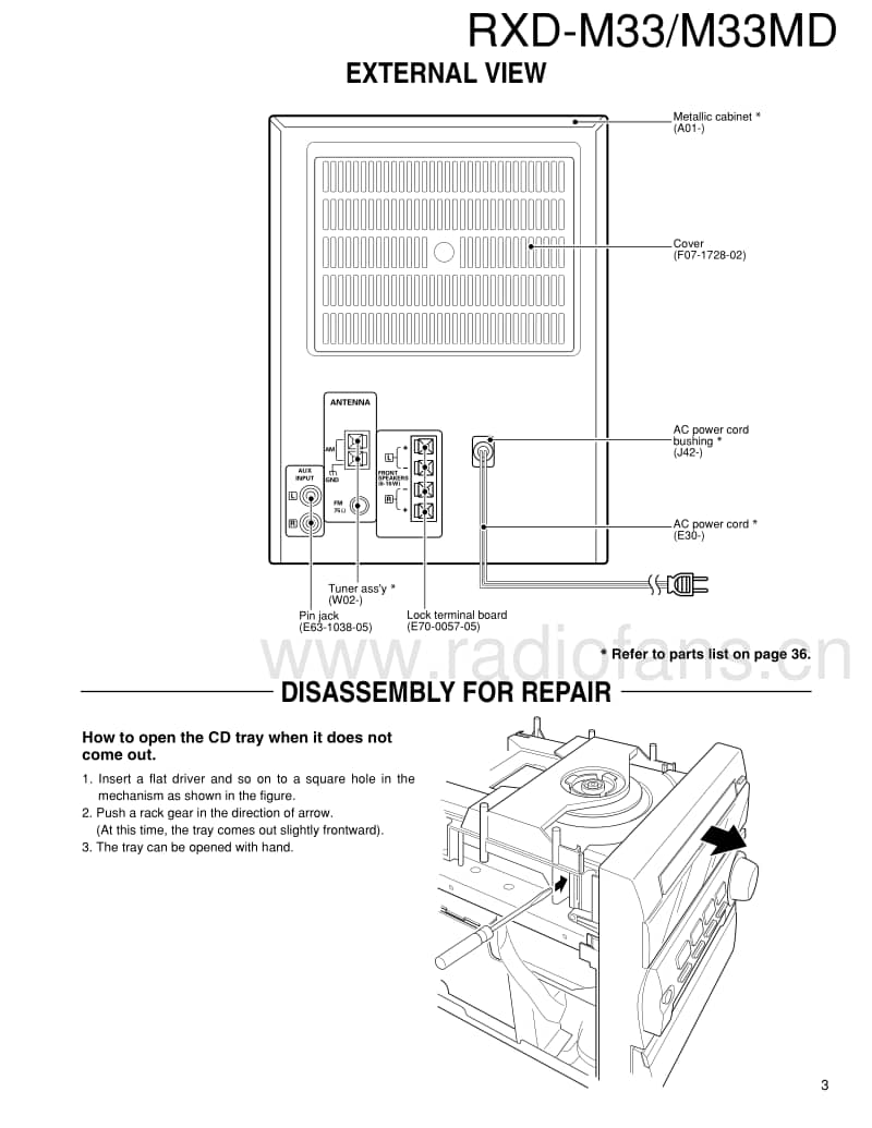 Kenwood-RXDM-33-MD-Service-Manual电路原理图.pdf_第3页