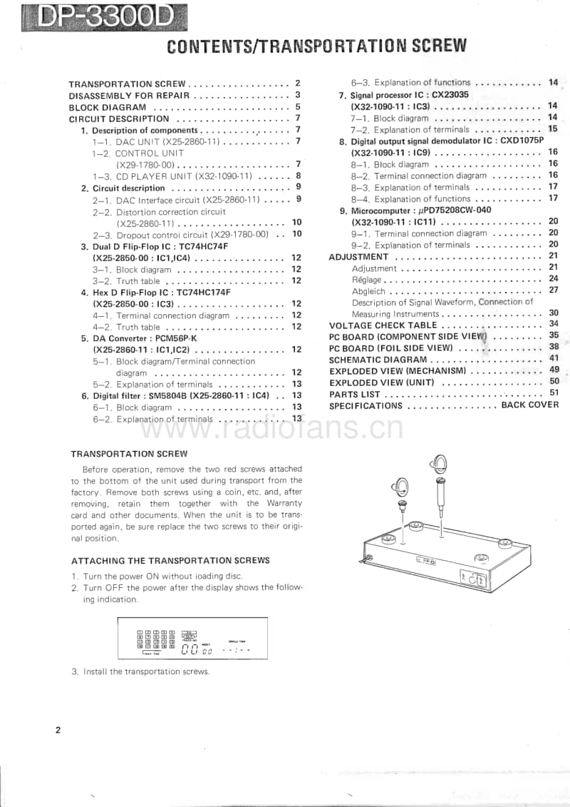 Kenwood-DP-3300-D-Service-Manual电路原理图.pdf_第3页