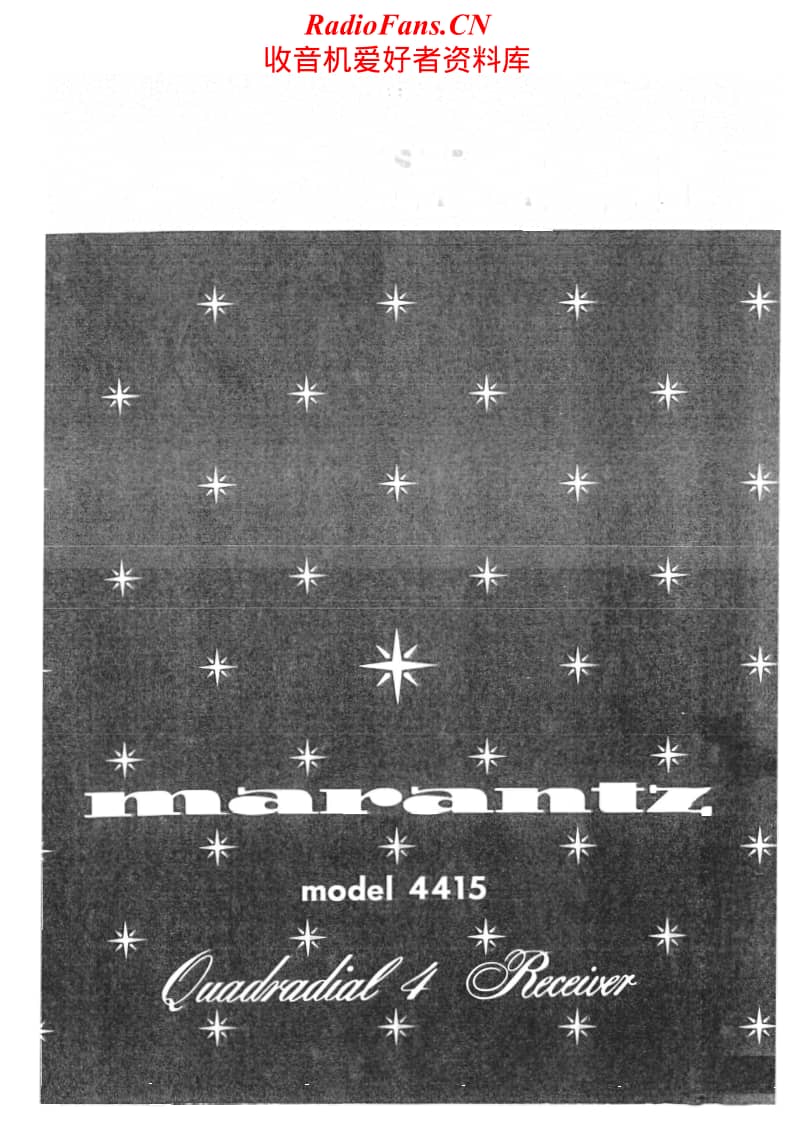 Marantz-4415-Service-Manual电路原理图.pdf_第1页