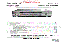 Marantz-CDR-1-Service-Manual电路原理图.pdf