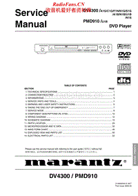 Marantz-DV-4300-Service-Manual电路原理图.pdf