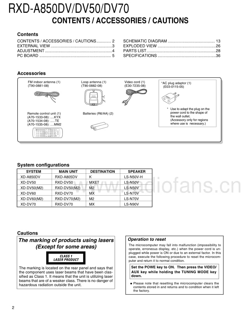 Kenwood-RXDA-850-DV-Service-Manual电路原理图.pdf_第2页