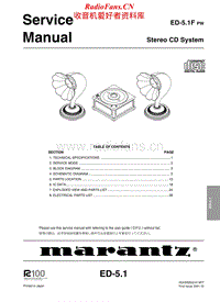 Marantz-ED-5.1-F-Service-Manual电路原理图.pdf