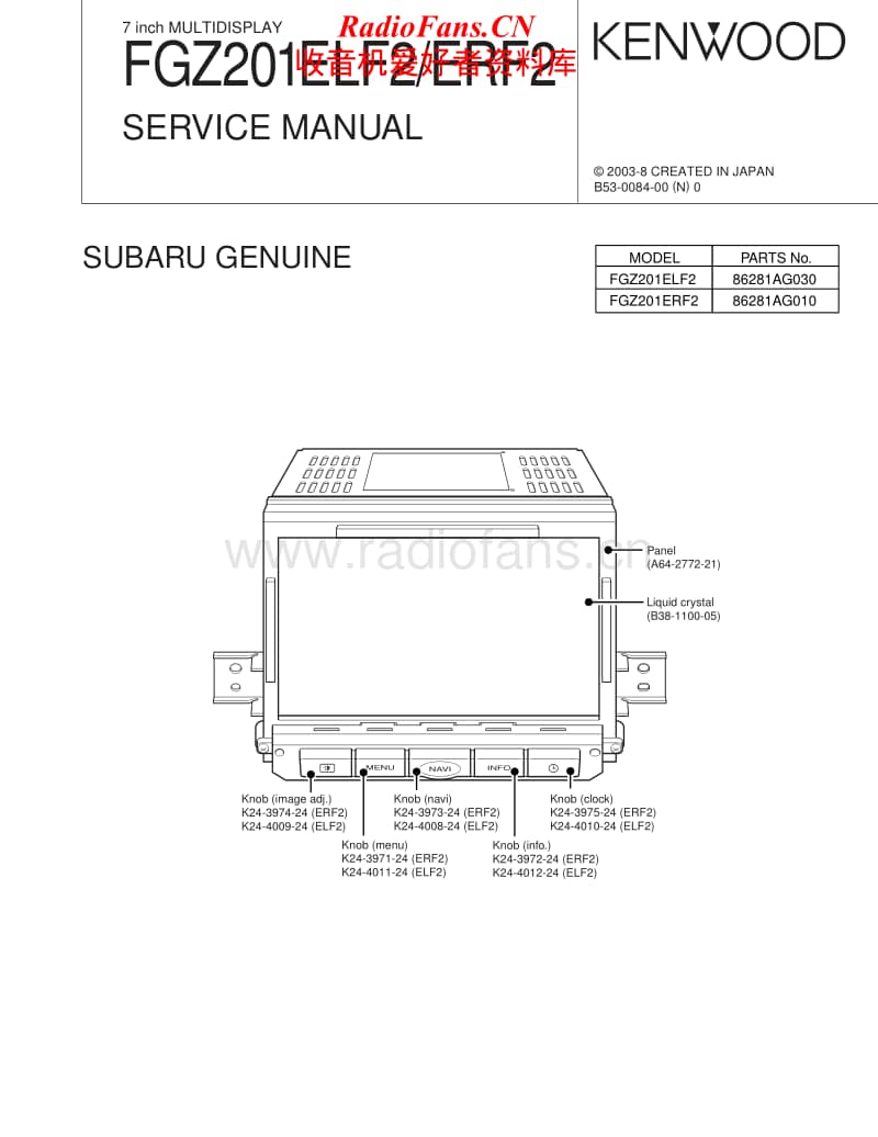 Kenwood-FGZ-201-ERF-2-Service-Manual电路原理图.pdf_第1页