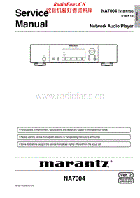 Marantz-NA-7004-Service-Manual电路原理图.pdf
