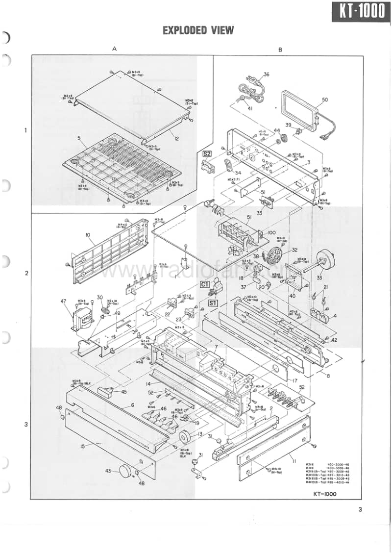 Kenwood-KT-1000-Service-Manual电路原理图.pdf_第3页