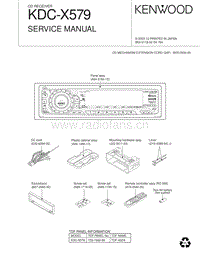 Kenwood-KDCX-579-Service-Manual电路原理图.pdf