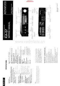 Kenwood-KA-57-Service-Manual电路原理图.pdf