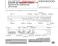 Kenwood-DVR-6100-K-Service-Manual电路原理图.pdf