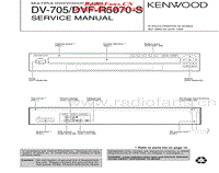 Kenwood-DV-705-Service-Manual电路原理图.pdf