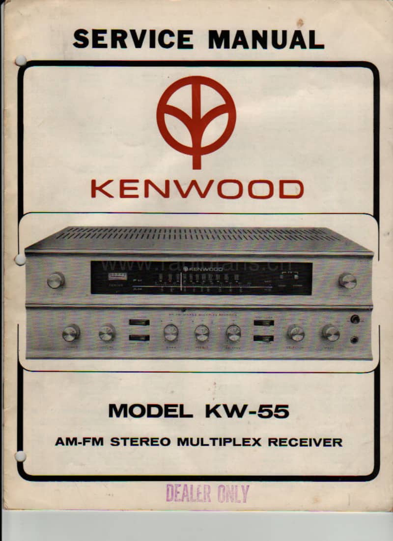 Kenwood-KW-55-Service-Manual电路原理图.pdf_第1页