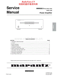 Marantz-MM-9000-Service-Manual电路原理图.pdf
