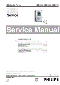 Philips-HDD-070-Service-Manual电路原理图.pdf