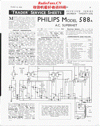 Philips-588-A-Service-Manual电路原理图.pdf