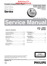 Philips-AX-3306-Service-Manual电路原理图.pdf