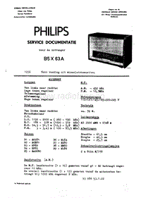 Philips-B-5-X-63-A-Service-Manual电路原理图.pdf