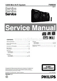 Philips-FWM-208-Service-Manual电路原理图.pdf