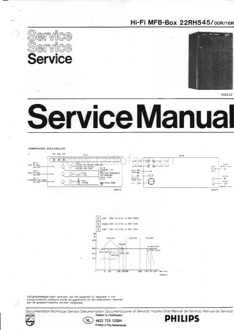 Philips-RH-54-Service-Manual-2电路原理图.pdf_第1页