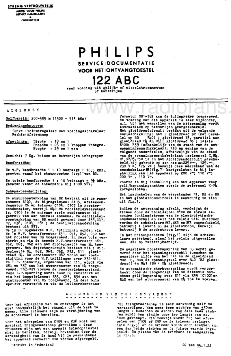 Philips-122-ABC-Service-Manual电路原理图.pdf_第3页