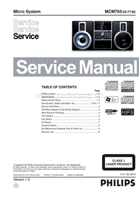 Philips-MCM-765-Service-Manual电路原理图.pdf