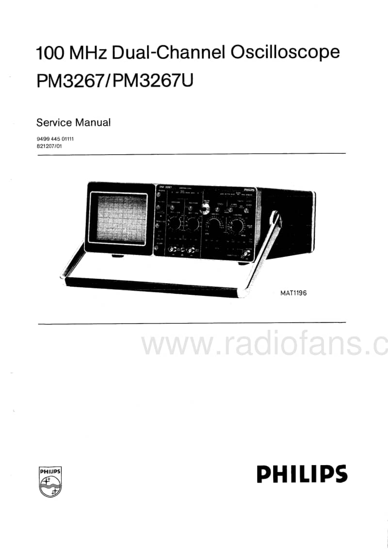 Philips-PM-3267-Service-Manual电路原理图.pdf_第2页
