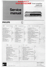 Philips-22-RH-720-Service-Manual电路原理图.pdf