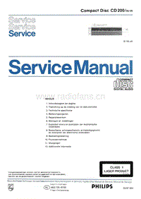 Philips-CD-200-Service-Manual电路原理图.pdf