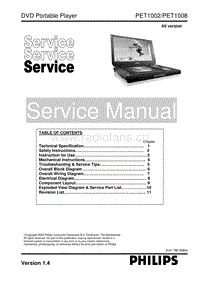 Philips-PET-1008-Service-Manual电路原理图.pdf