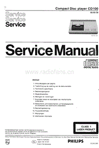 Philips-CD-100-Service-Manual电路原理图.pdf