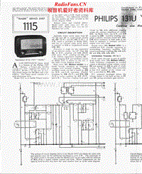 Philips-131-U-Service-Manual电路原理图.pdf