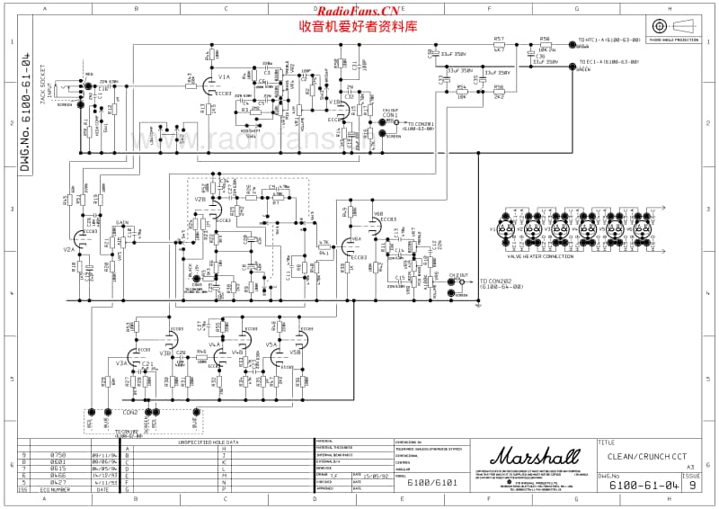 Marshall-6100-6101-6100-61-04-Issue-9-Schematic电路原理图.pdf_第1页