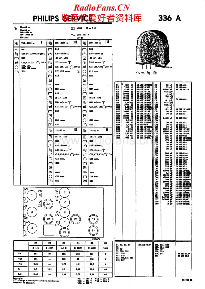 Philips-336-A-Schematic电路原理图.pdf_第1页