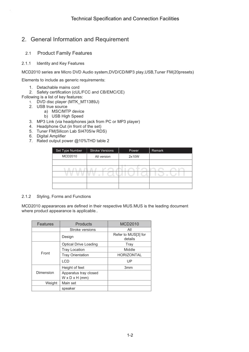 Philips-MCD-2010-Service-Manual电路原理图.pdf_第3页