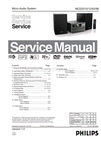 Philips-MCD-2010-Service-Manual电路原理图.pdf